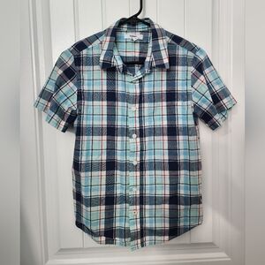 Sonoma Boys Good for Life Button Up Top, Size Youth Large